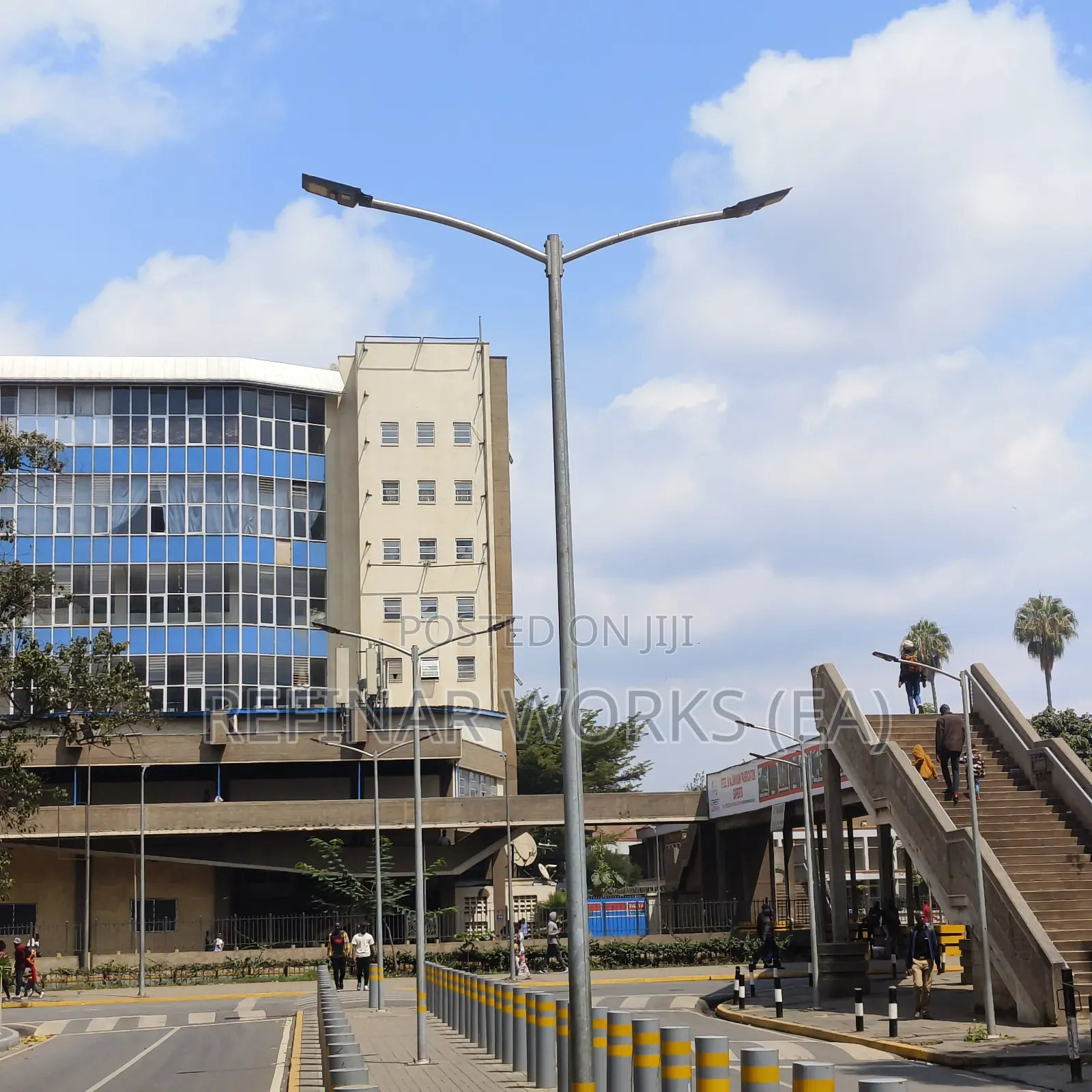 Galvanized Steel Light Poles - Anti Rust Solar/ Electric