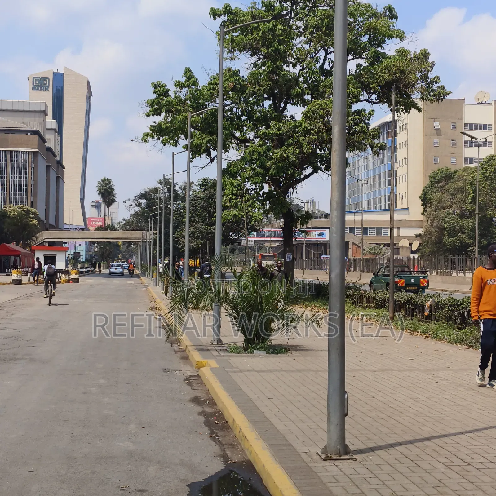 Galvanized Steel Light Poles - Anti Rust Solar/ Electric