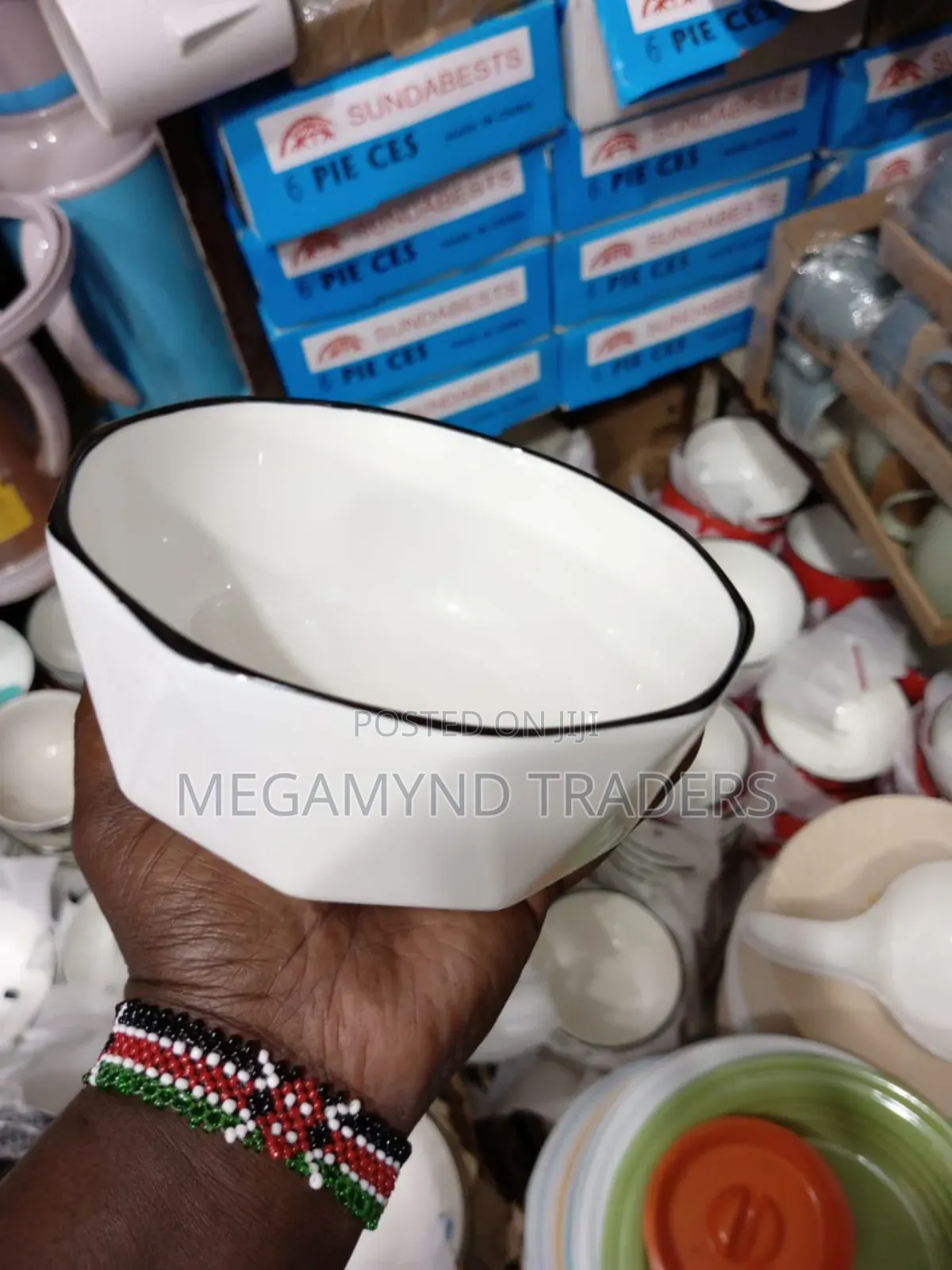 6pc Ceramic Bowls Size 6inch / 6pc Stew Bowls