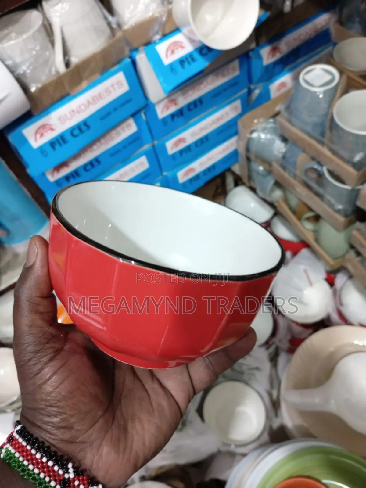 6pc Ceramic Bowls Size 6inch / 6pc Stew Bowls
