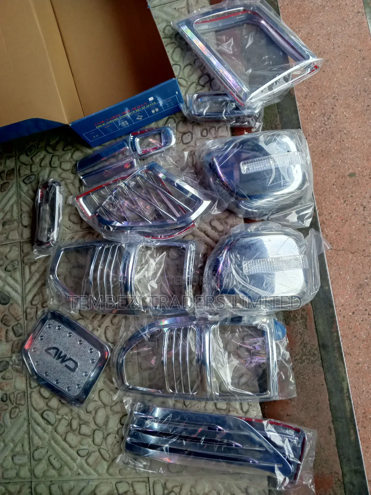 Chrome Kit Set Prado Fj 90/95