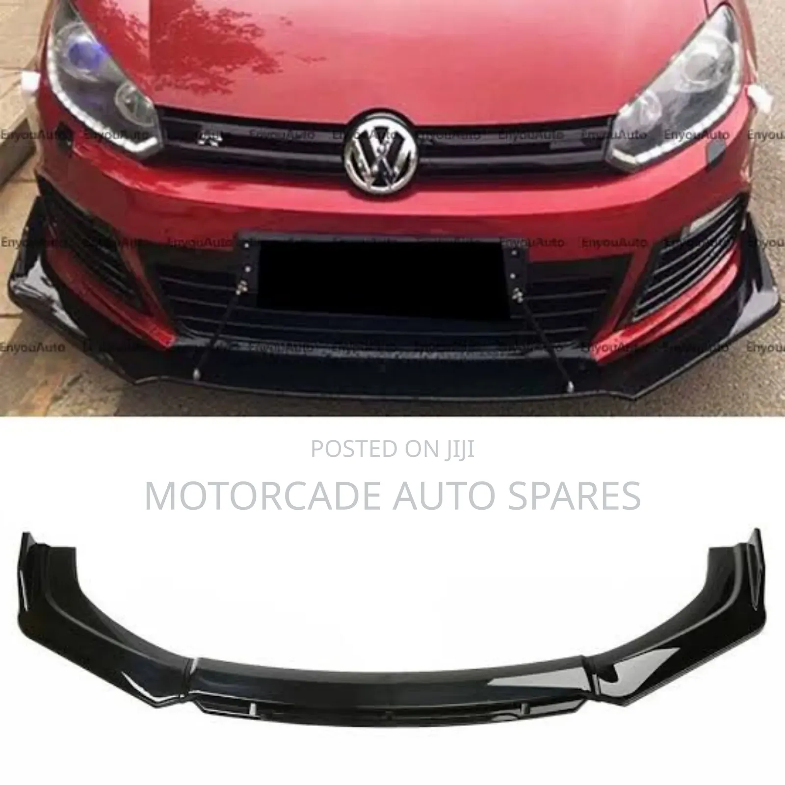 Volkswagen Golf Front Bumper Lip Kit Skirting