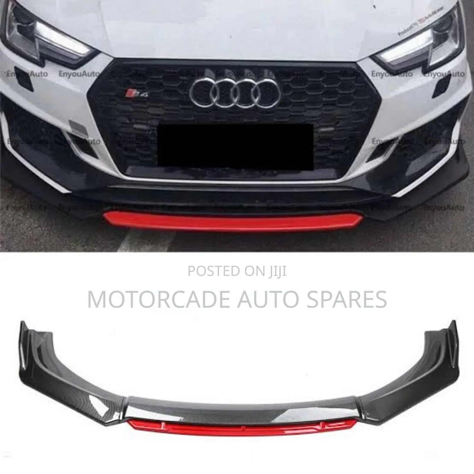 Audi Front Bumper Lip Kit Skirting