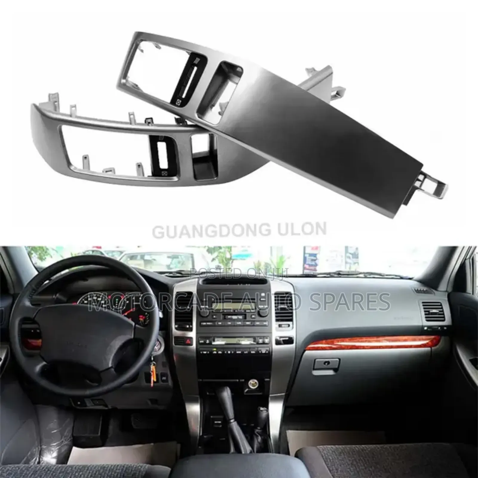 Toyota Prado J120 Ac Vents Dashboard Covers Set