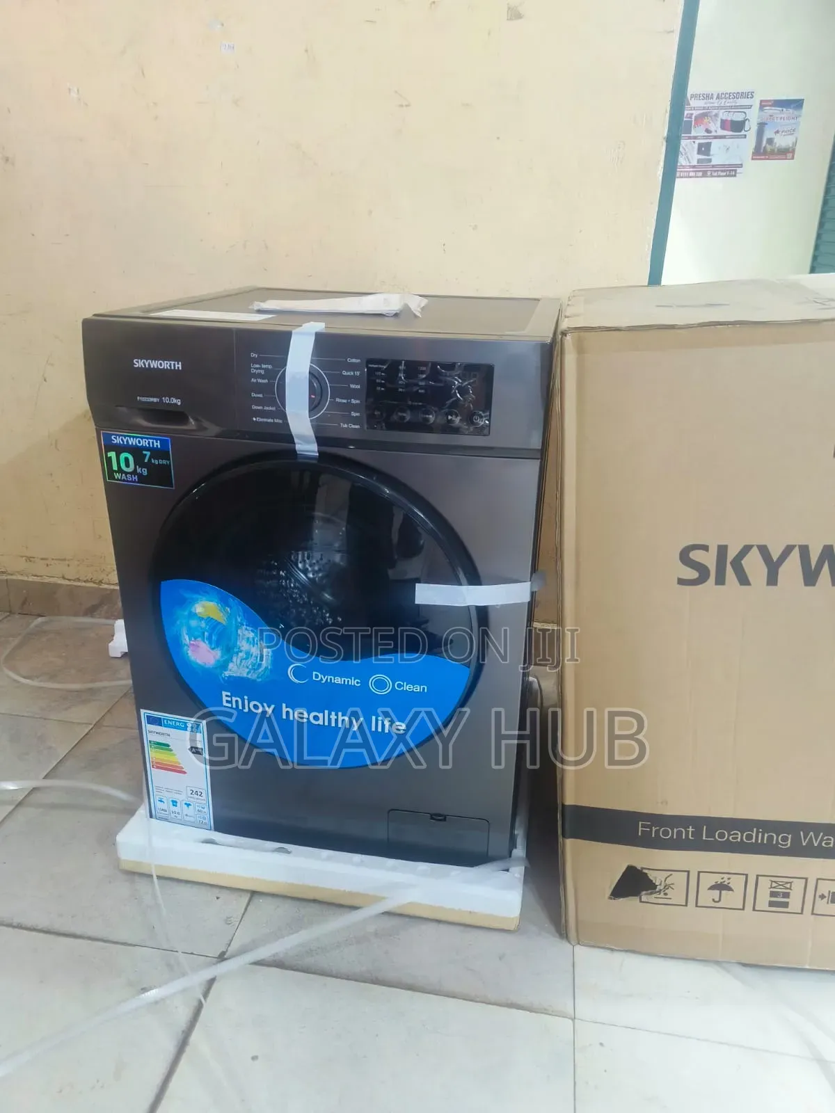 Skywort 10kg Wash And Dry Full Automatic Front Load Machine