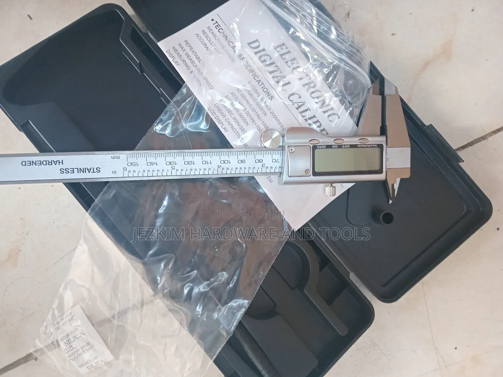 Vannier Callipers Digital Metalic Stainless 150mm