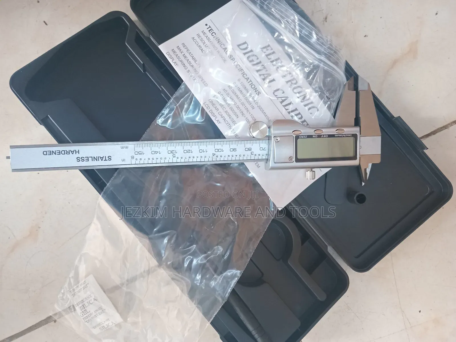 Vannier Callipers Digital Metalic Stainless 150mm