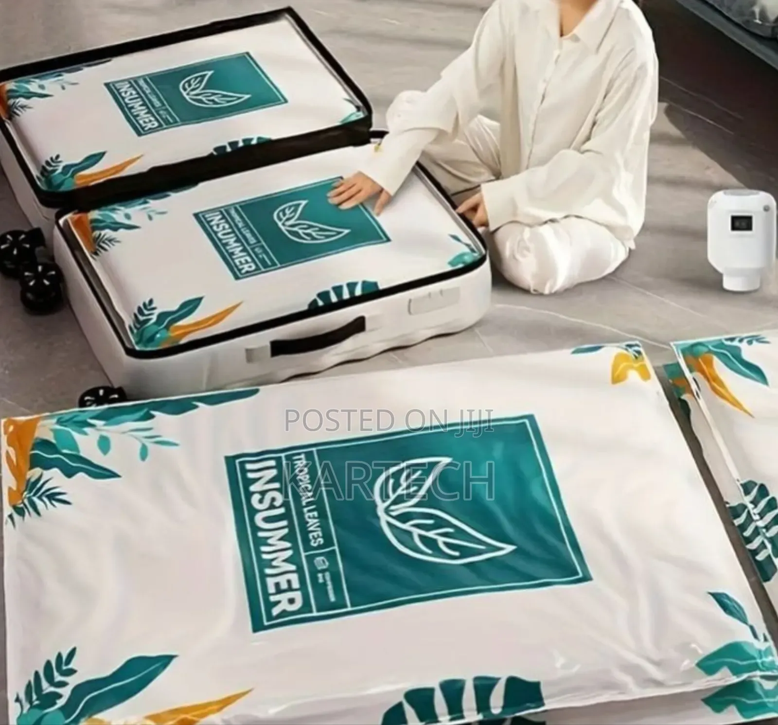 5pcs Vacuum Bags With Pump