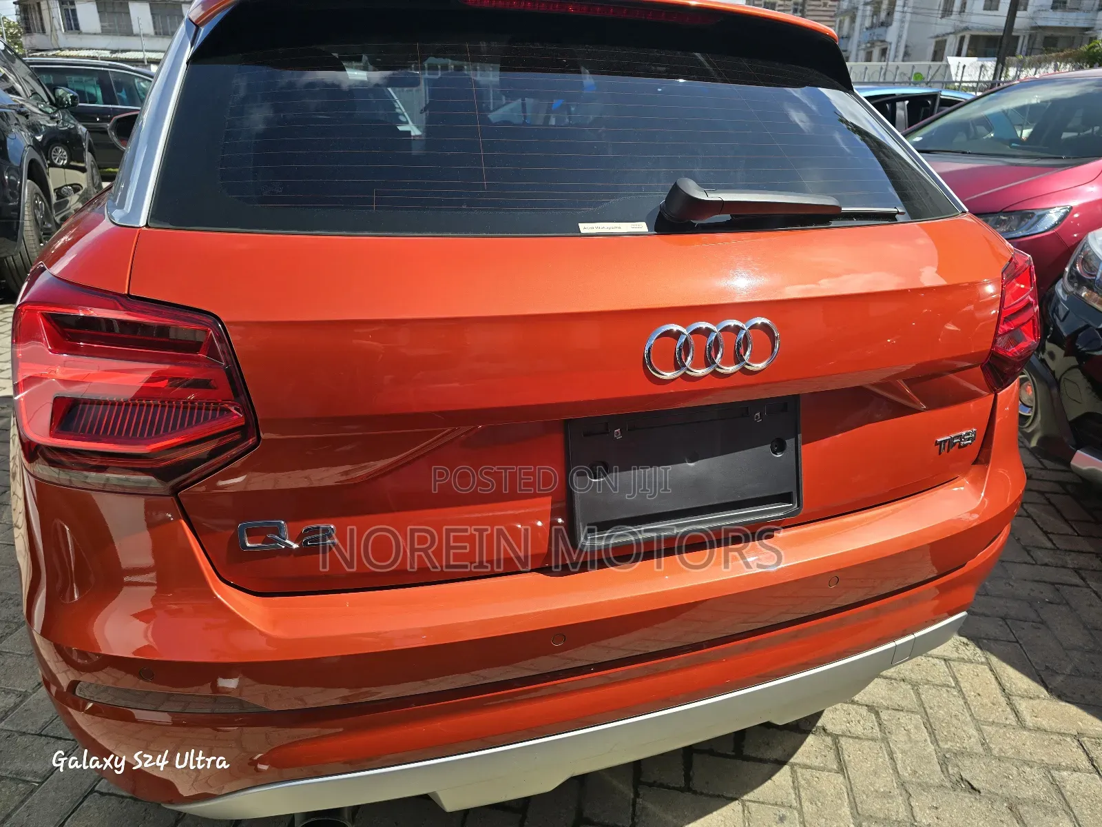 Audi Q2 2018 Orange
