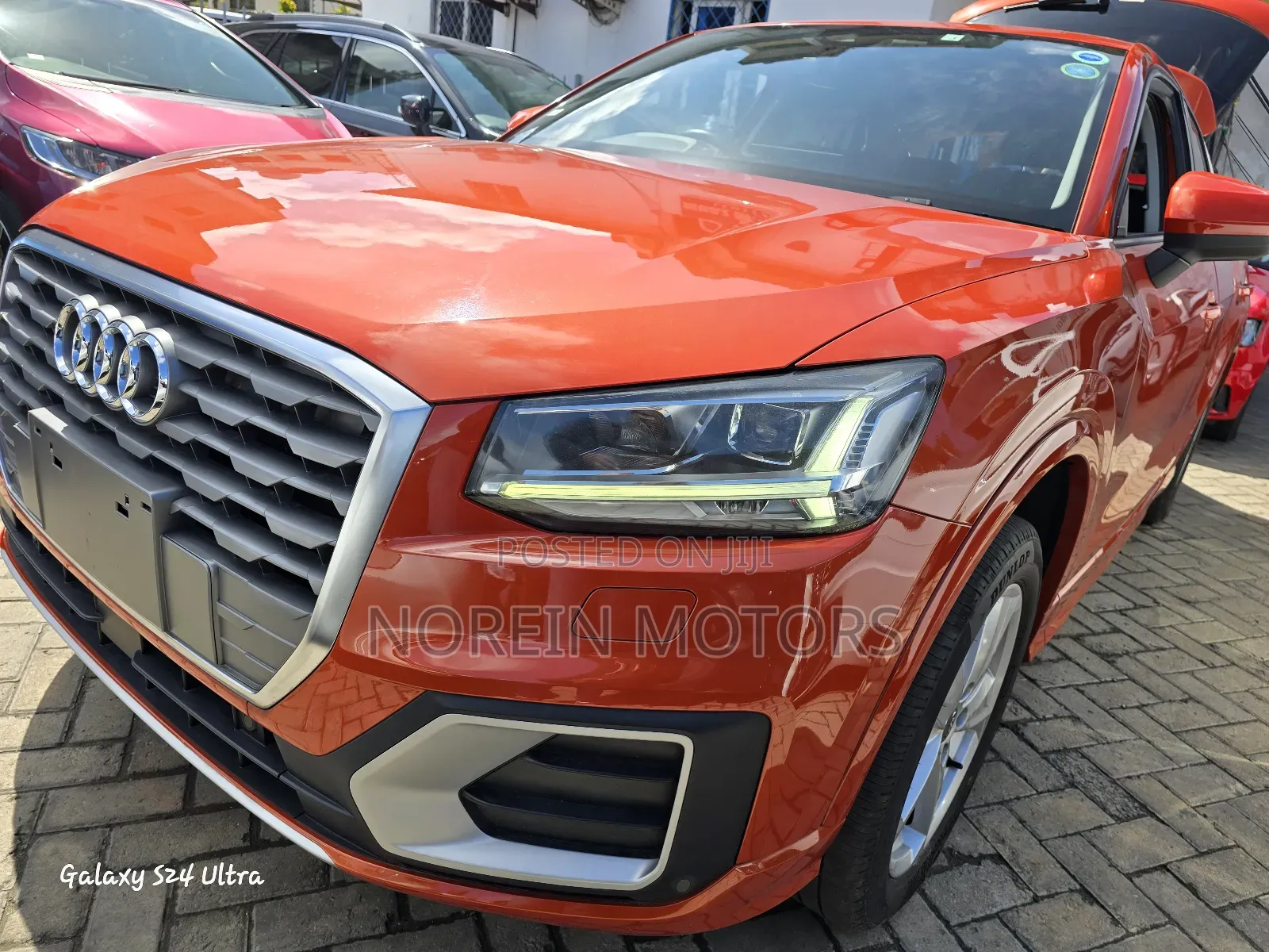 Audi Q2 2018 Orange