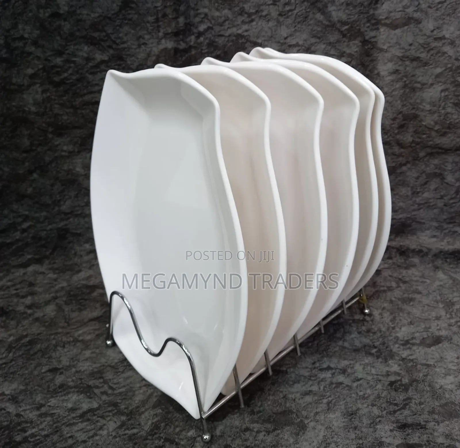 12pc Melamine Dinner Plate/Rectangle Melamine Dinner Plates