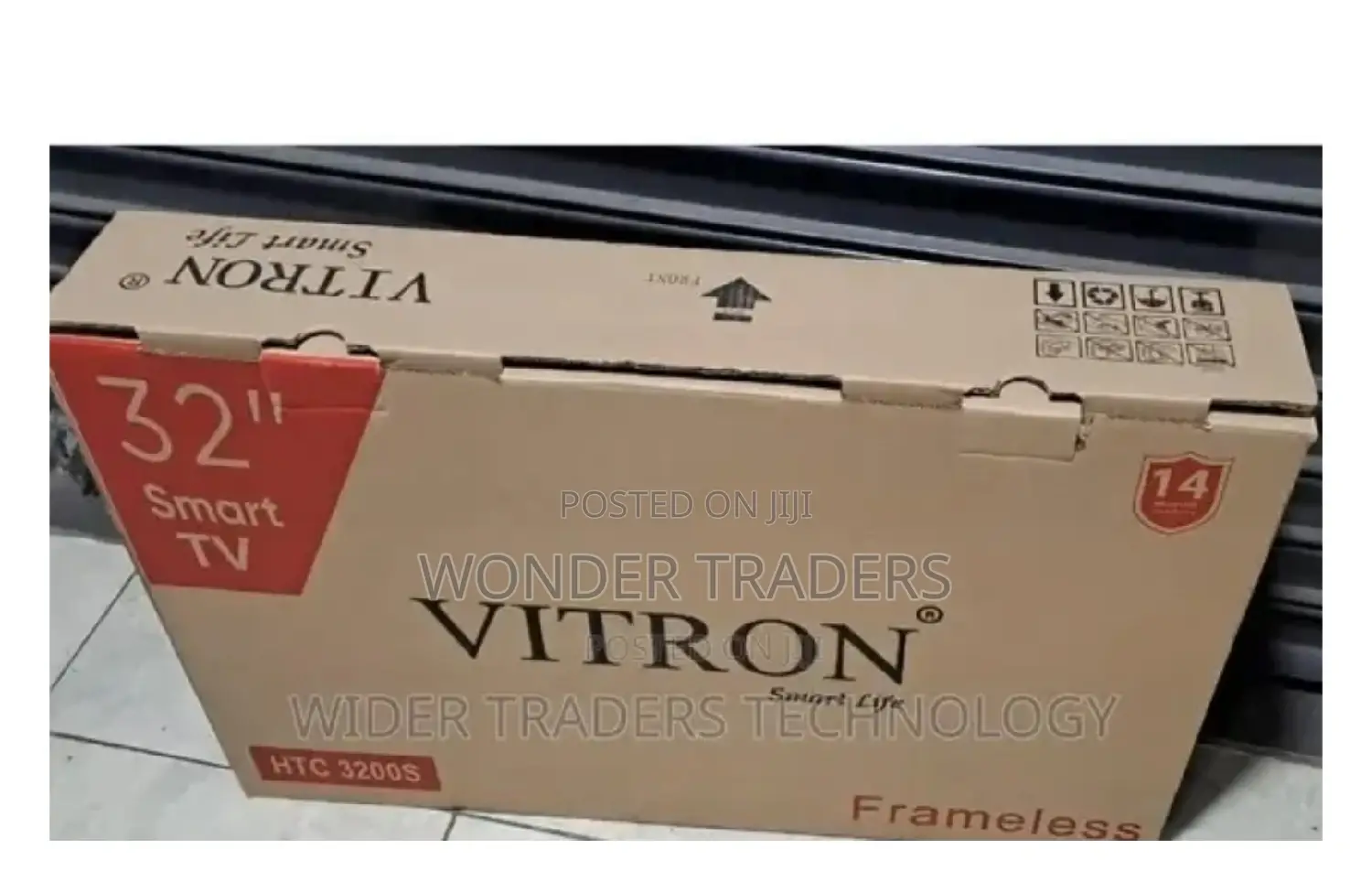 Vitron 32 Inches Smart Android Flameless Tv