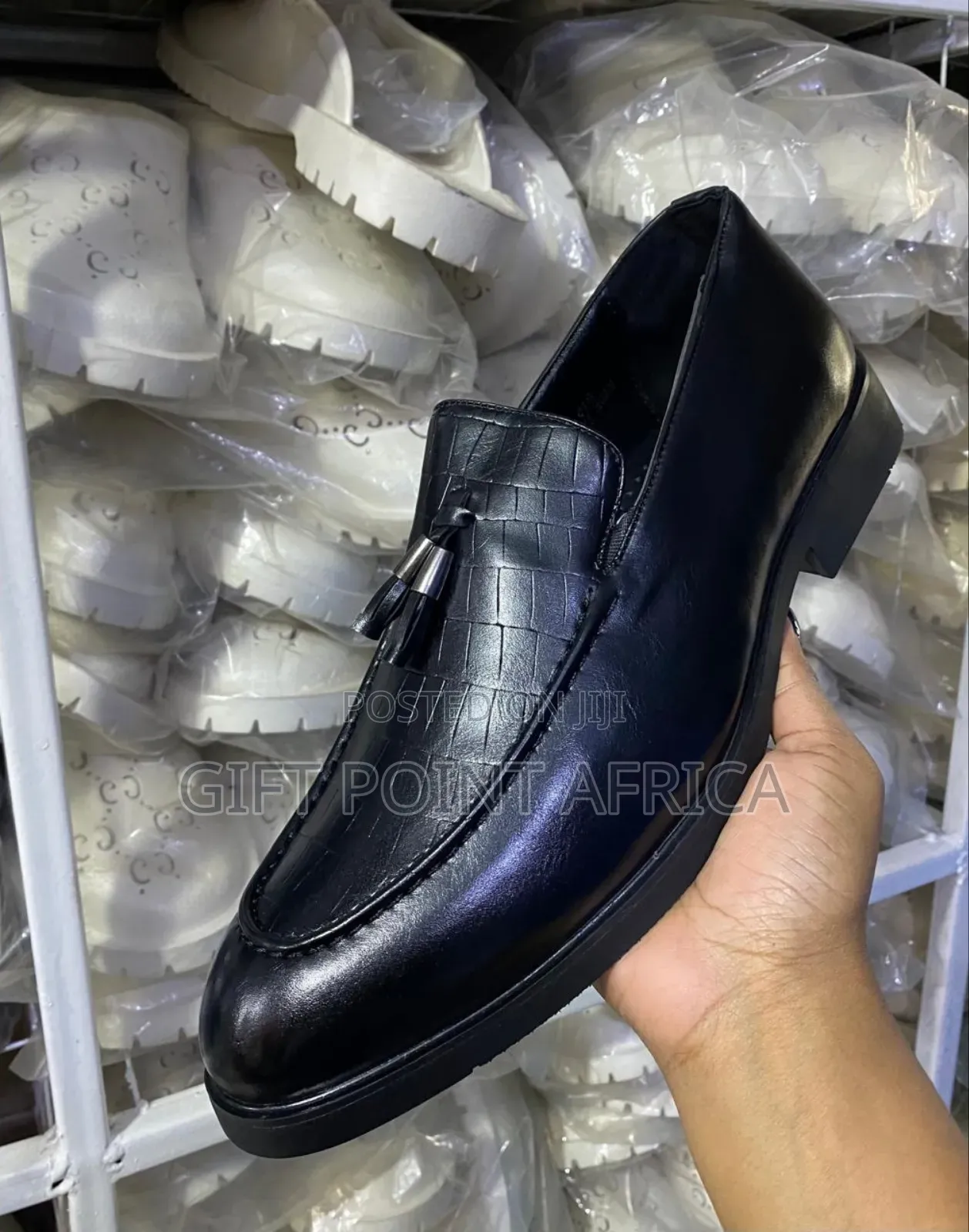 Black Official Empire Shoes for Men