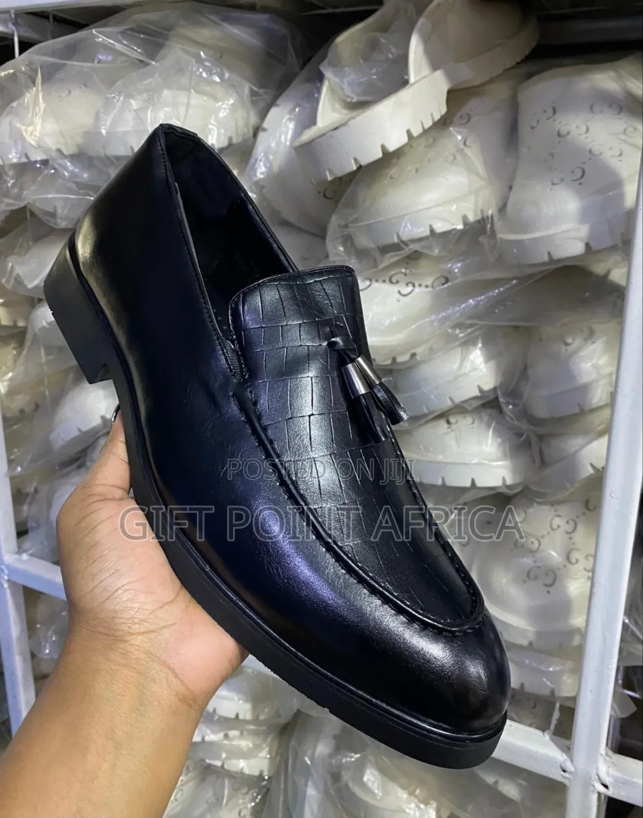 Black Official Empire Shoes for Men
