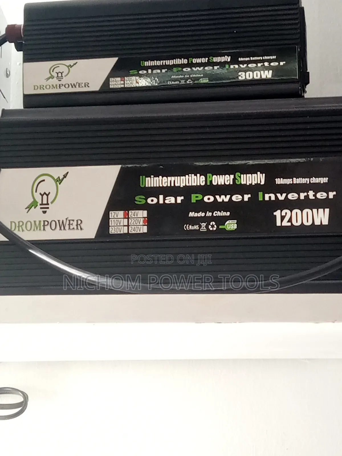 1200watts Drom Power Battery Charger/Solar Power Inverter