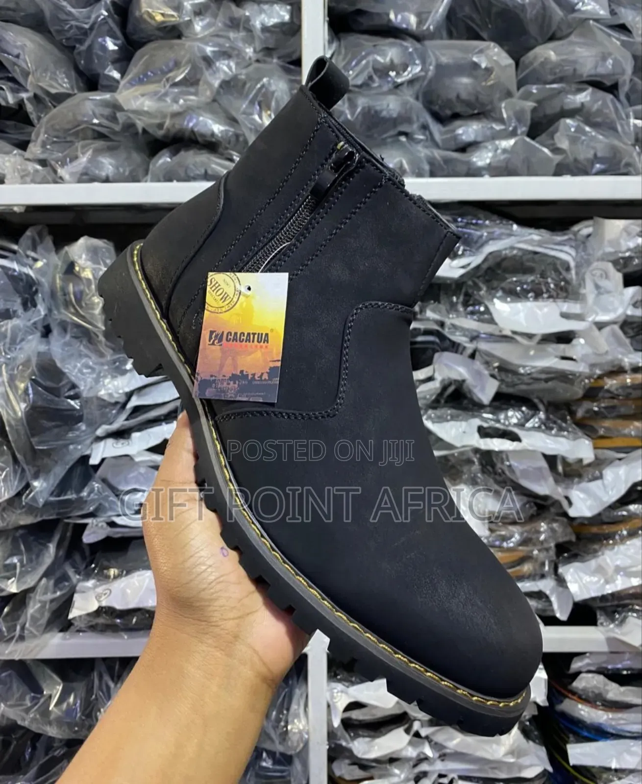 Cacatua Boots Shoes for Men