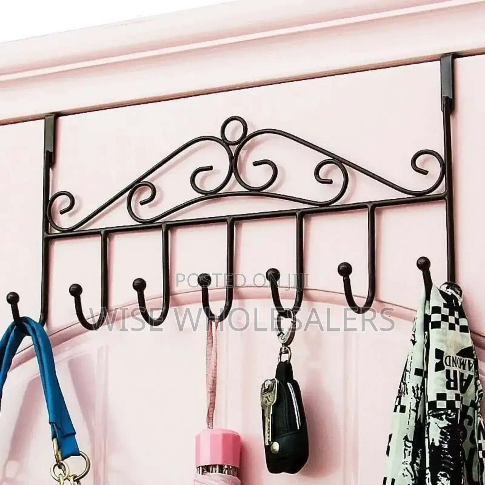 Over the Door Hanger-White° ^ •