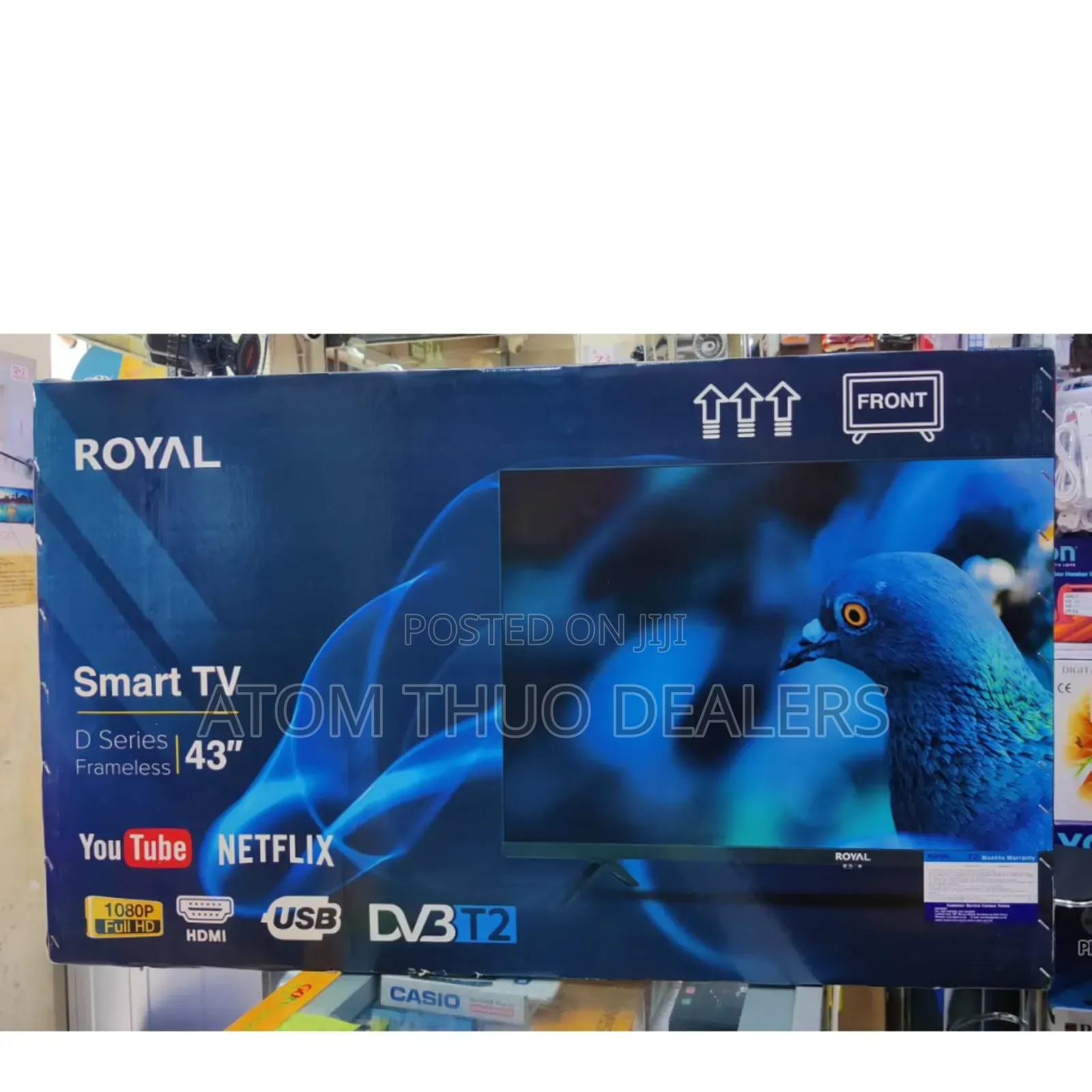Royal 43" Smart Android TV With Bluetooth