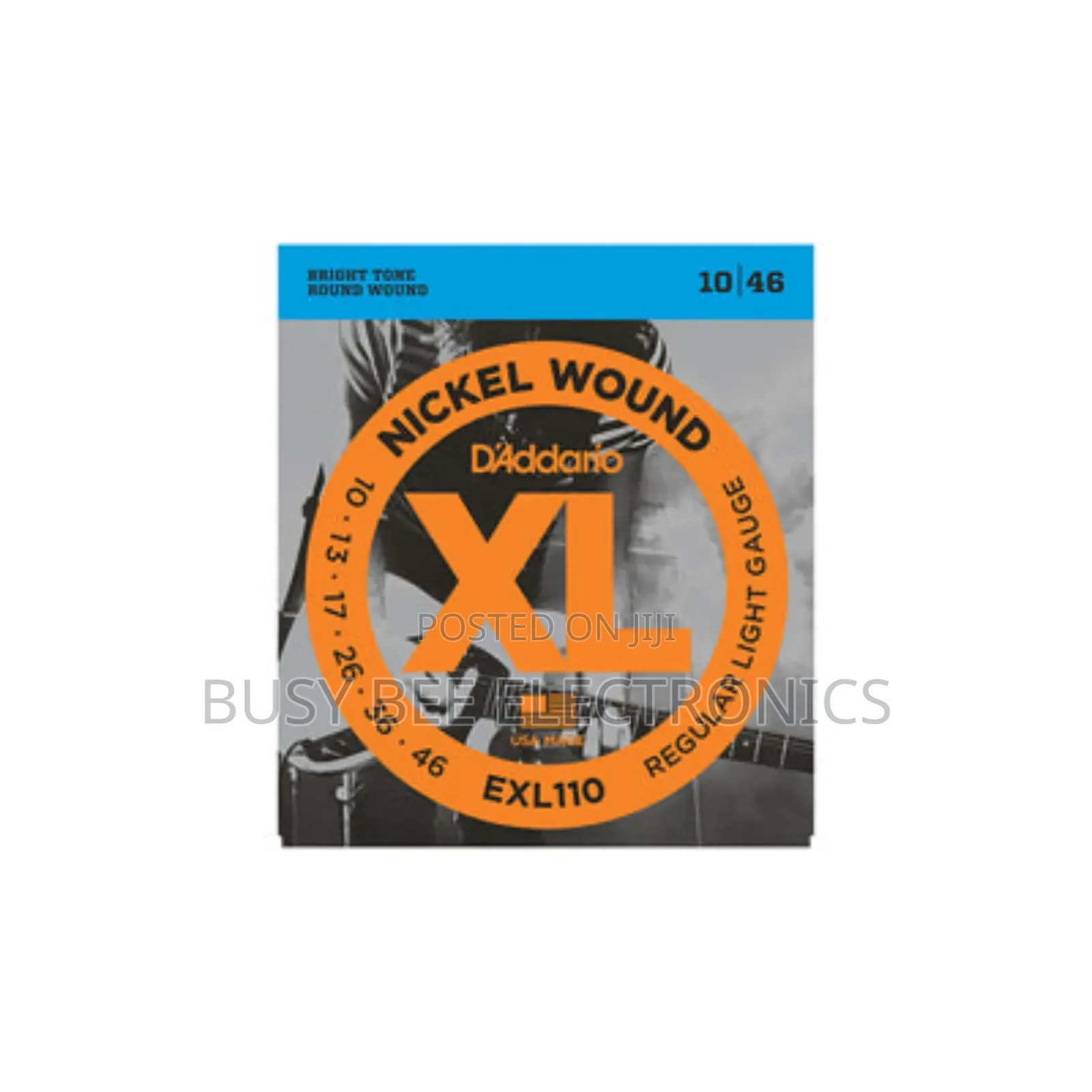 d'Addario EXL110 Nickel Wound Electric Guitar Strings