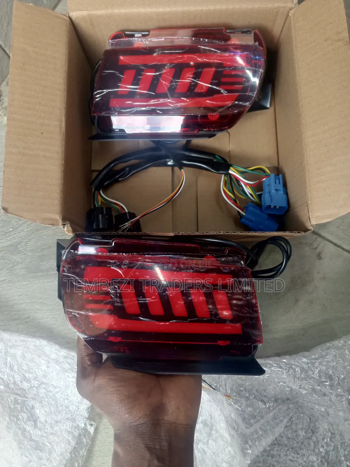 Rear Bumper Light Toyota Landcruiser Prado Led Type