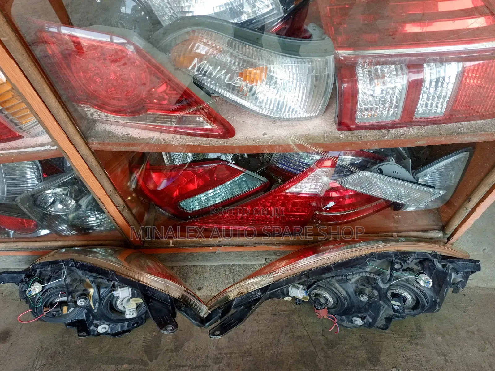 Nonzenon Ex-Japan Wish 2003 Headlights Complete With Bulbs