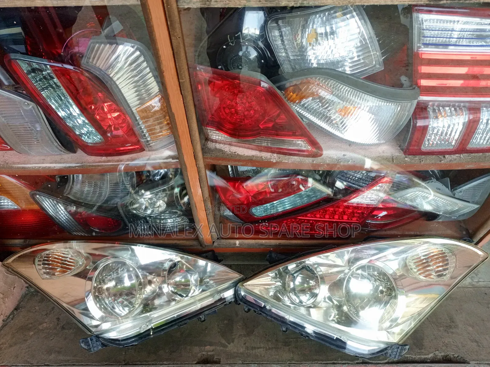 Nonzenon Ex-Japan Wish 2003 Headlights Complete With Bulbs