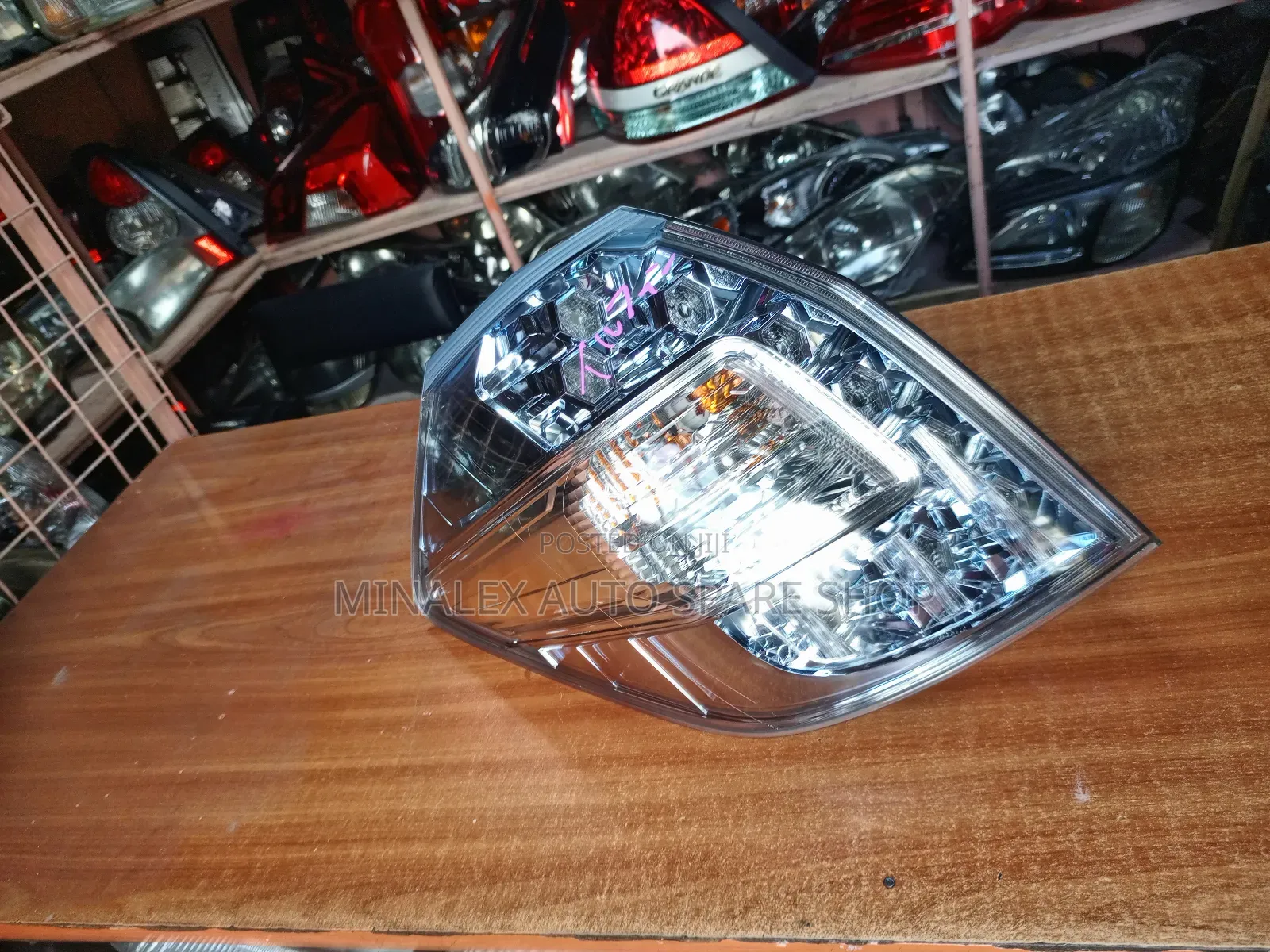 Backlight Honda Fit Shuttle Clear