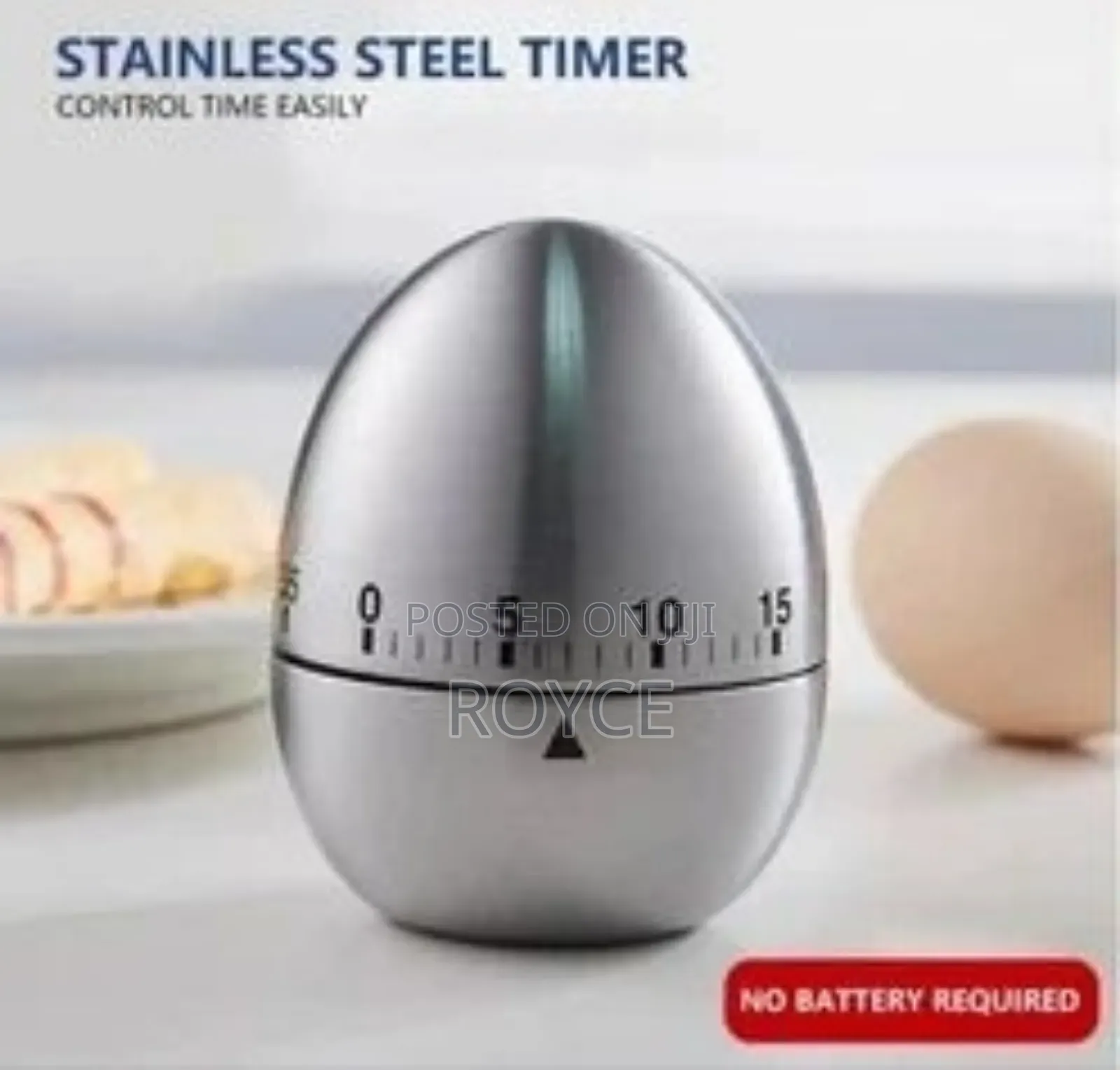 Stainless Steel Multi Purpose Timer