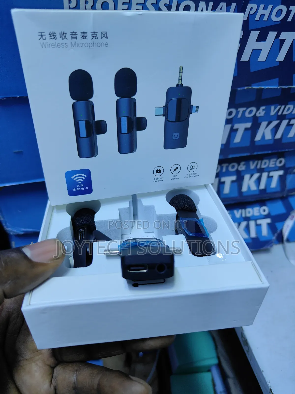 Wireless Phone Microphone. Type C , Android, iPhone, Camera