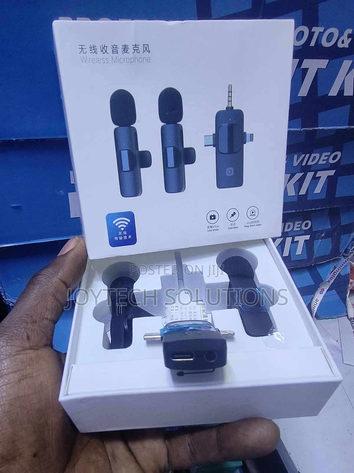 Wireless Phone Microphone. Type C , Android, iPhone, Camera