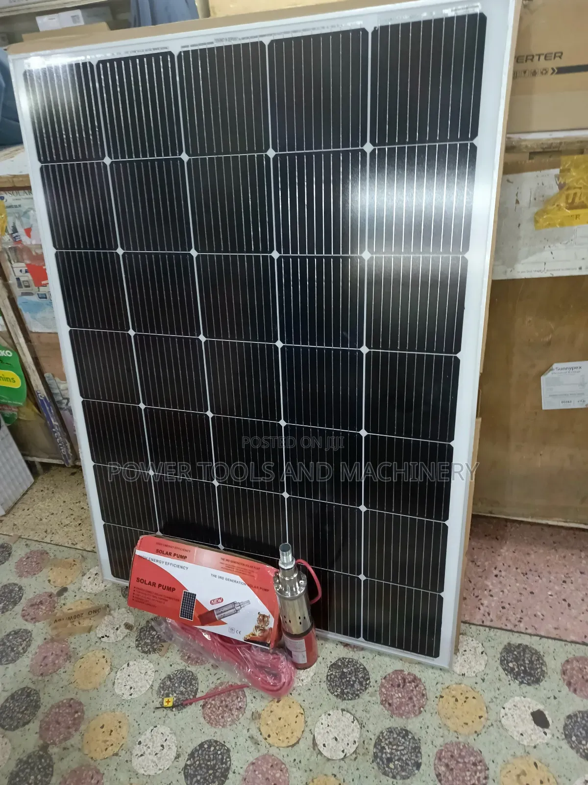 Solar Water Pump 24v 50m With Panel Full Kit