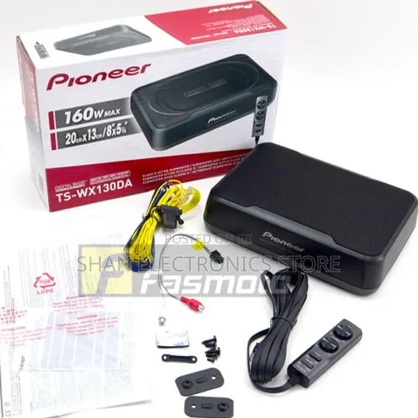 Pioneer Ts-Wx130da Slimunder Seat Active Subwoofer With Bass