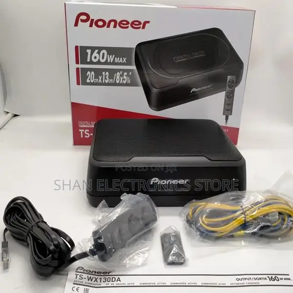 Under Seat Active Subwoofer With Bass Pioneer Ts-Wx130da