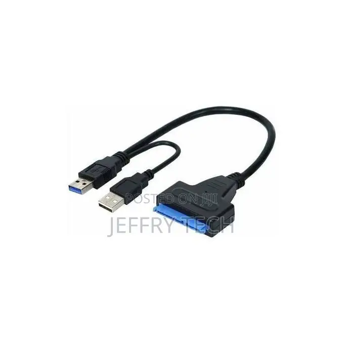 USB 3.0 to SATA 2.5 Inch Hard Disk Adapter Cable With Power