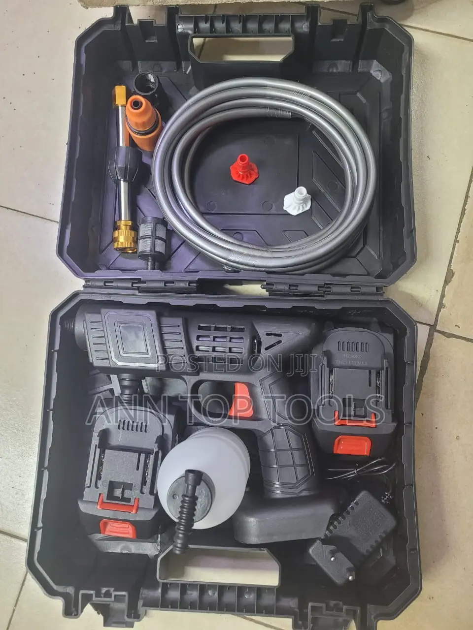 Cordless Carwash Machine 2battery