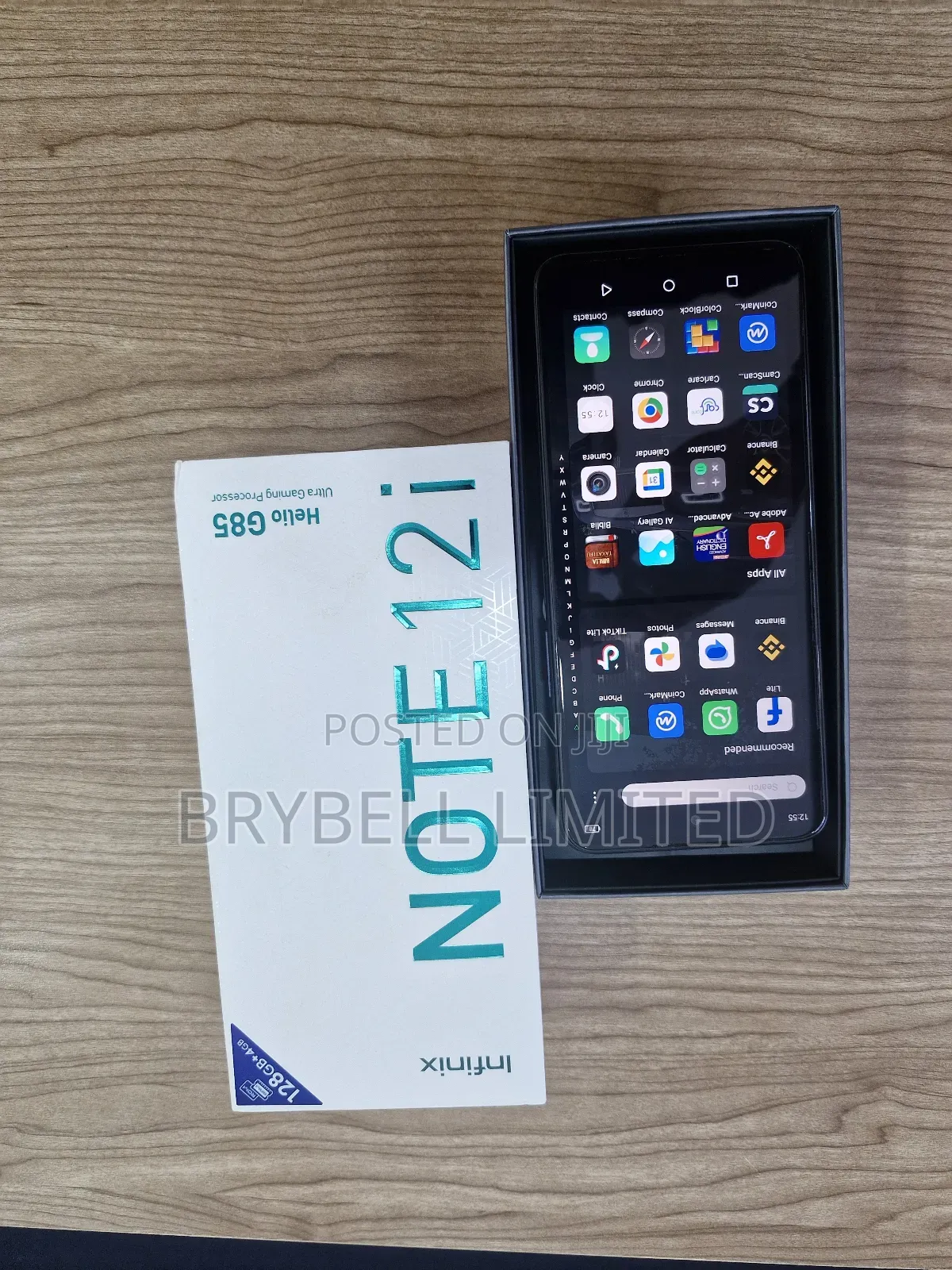 Infinix Note 12i 2022 128 GB Blue