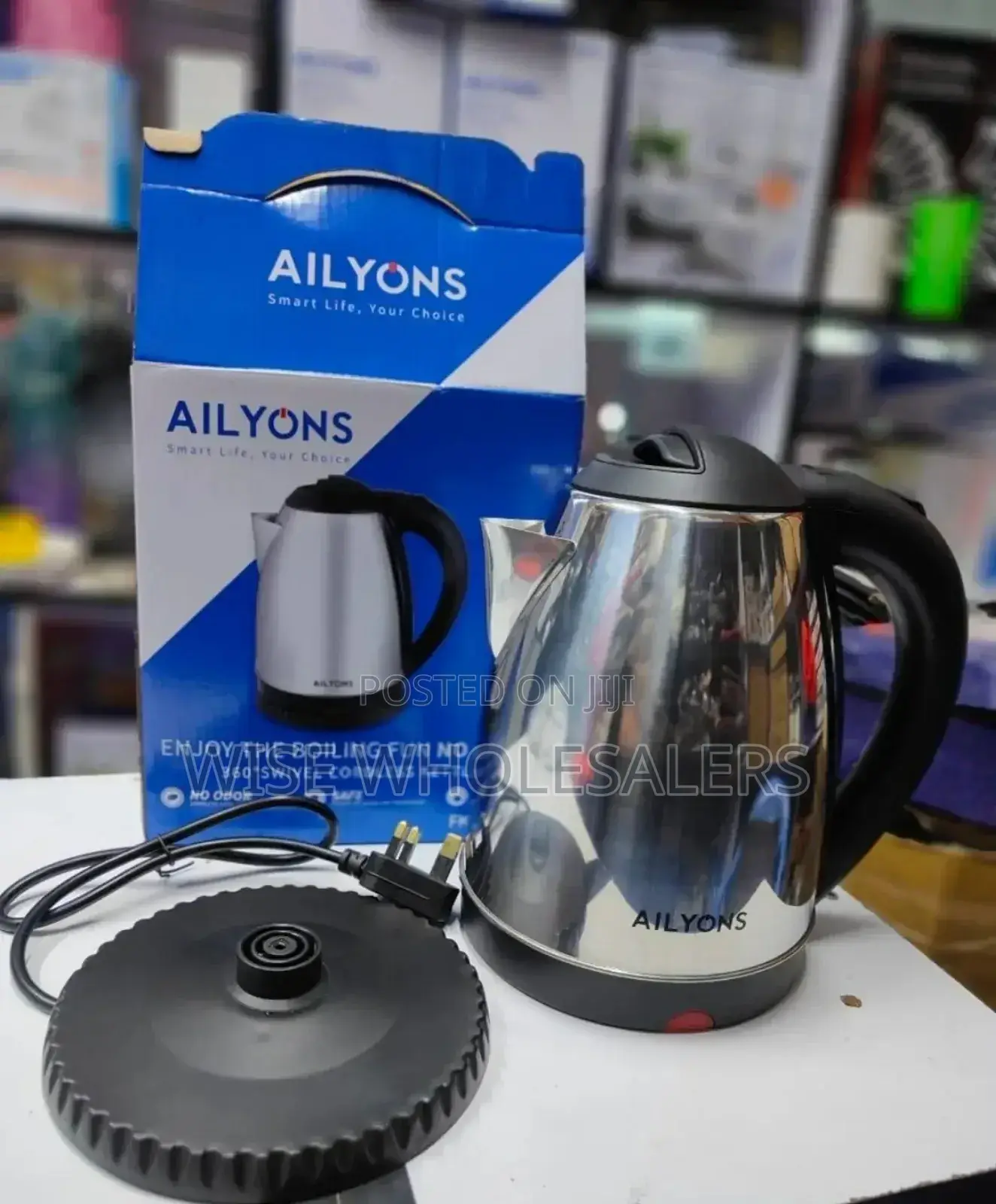 Ailyons Electric Automatic Water Kettle✓ °°^••