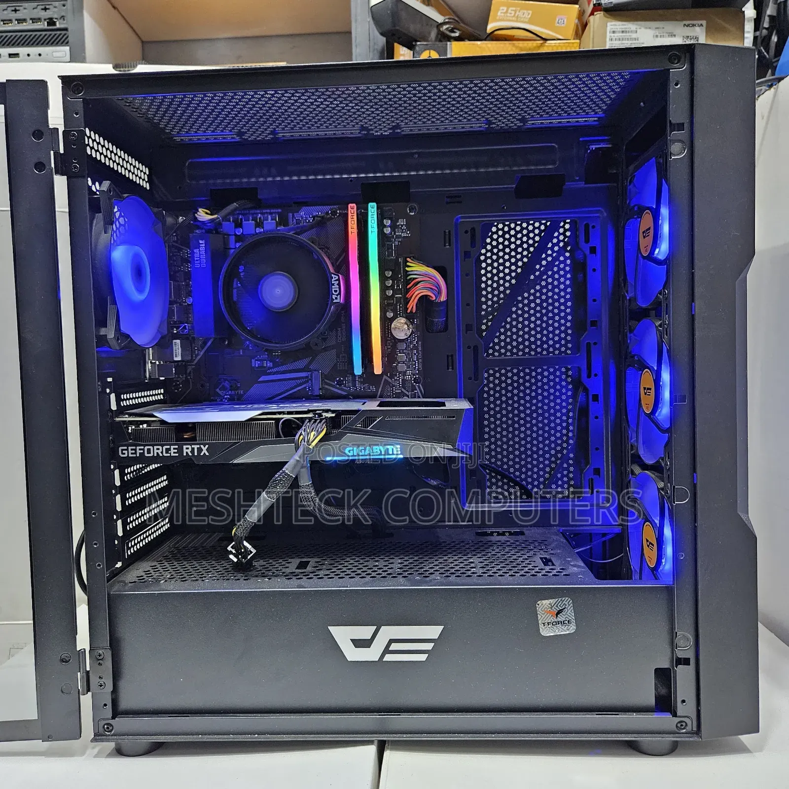 Desktop Computer MSI Gaming 24 6QE 4K 32GB AMD Ryzen 5 HDD+SSD 1T