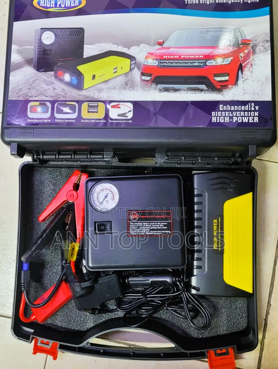 Automobile Jumpstart Kit High Power