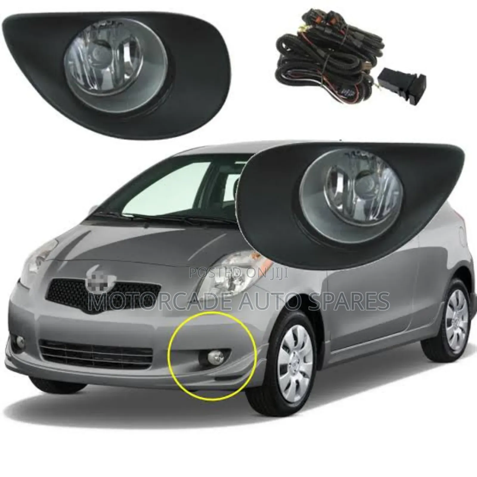 Toyota Vitz 2005-2007 Fog Lights