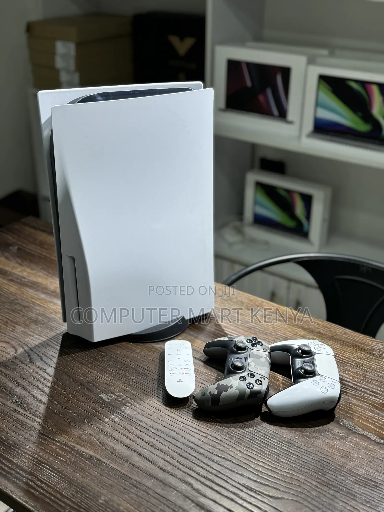 Playstation 5 With 2 Controllers, Remote and Playstation Bag