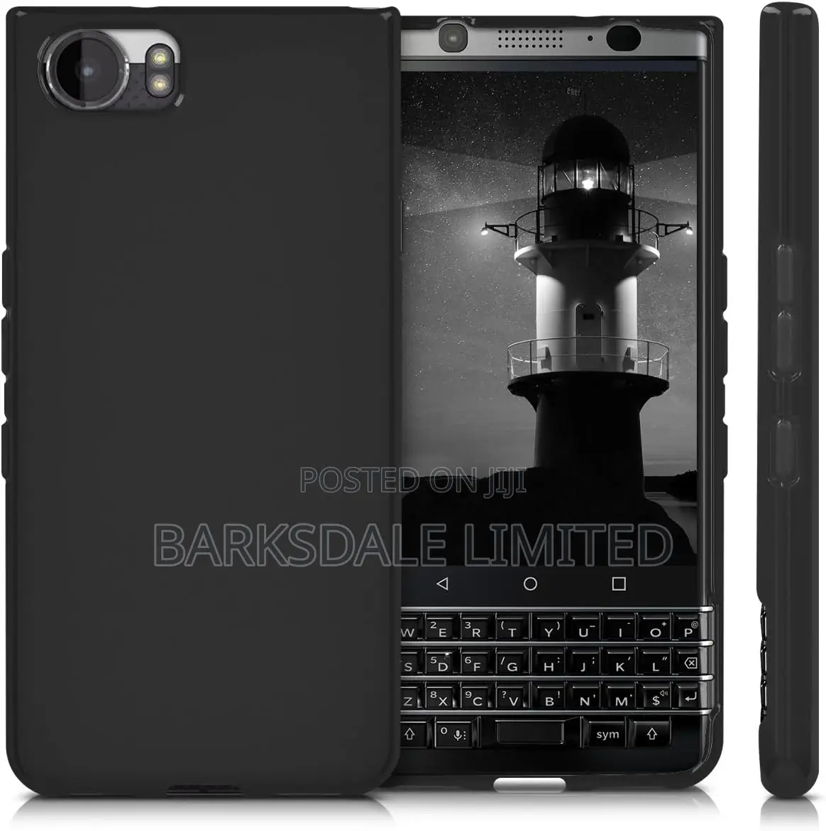 Case Blackberry Keyone Silicon Phone Cover BLACK Key One TPU