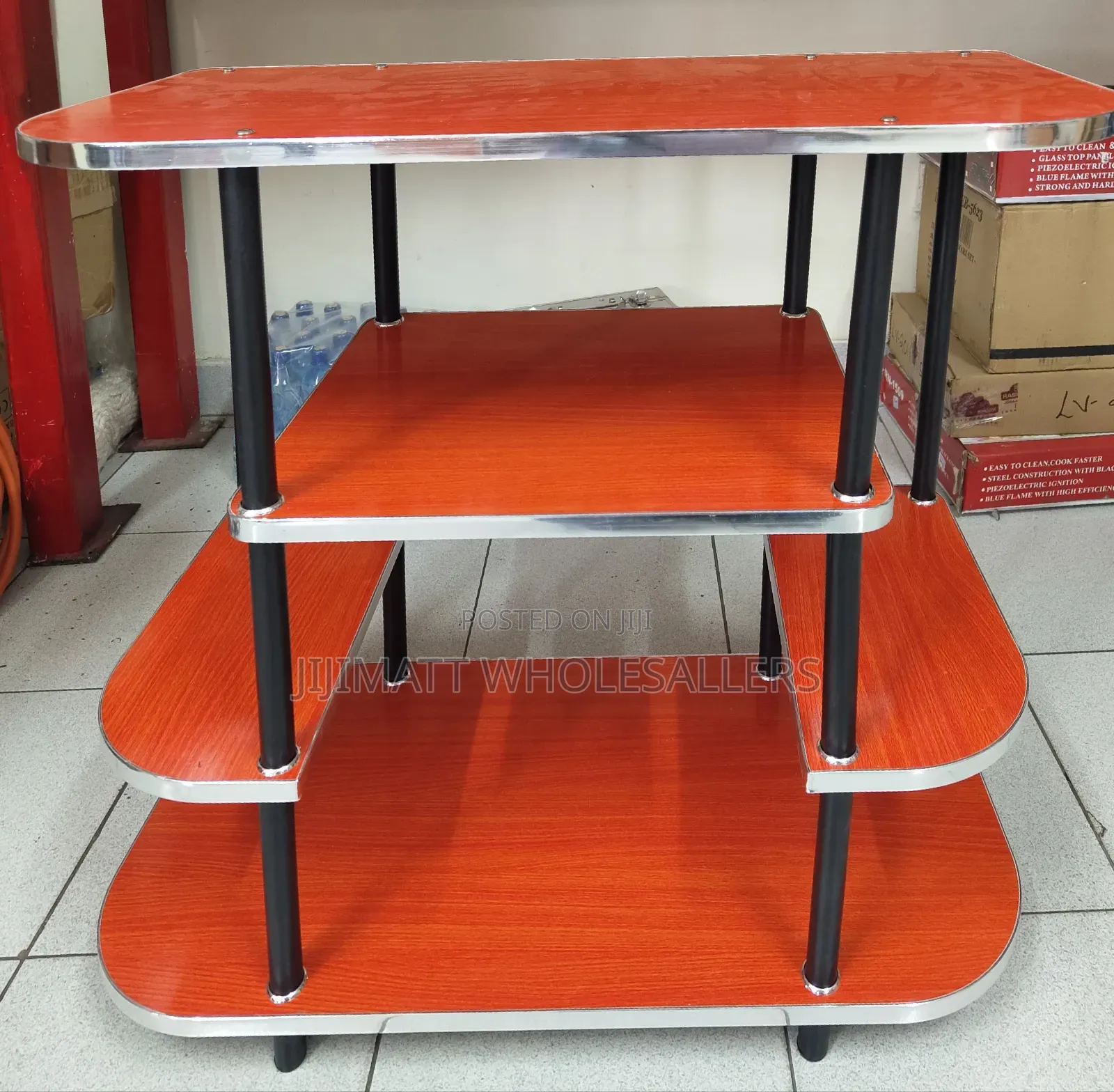 Strong Wooden Executive Tv Stand