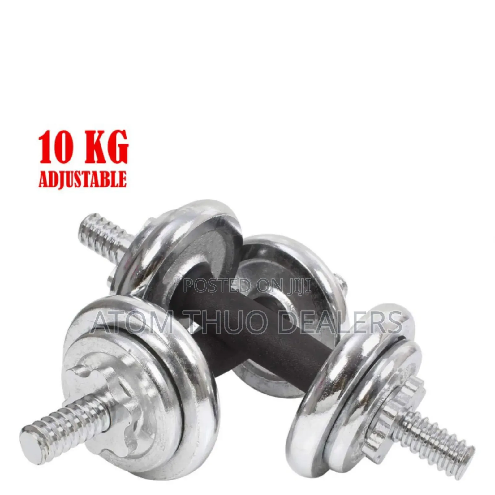 10kg Chrome Dumbbell CTN Package 2800