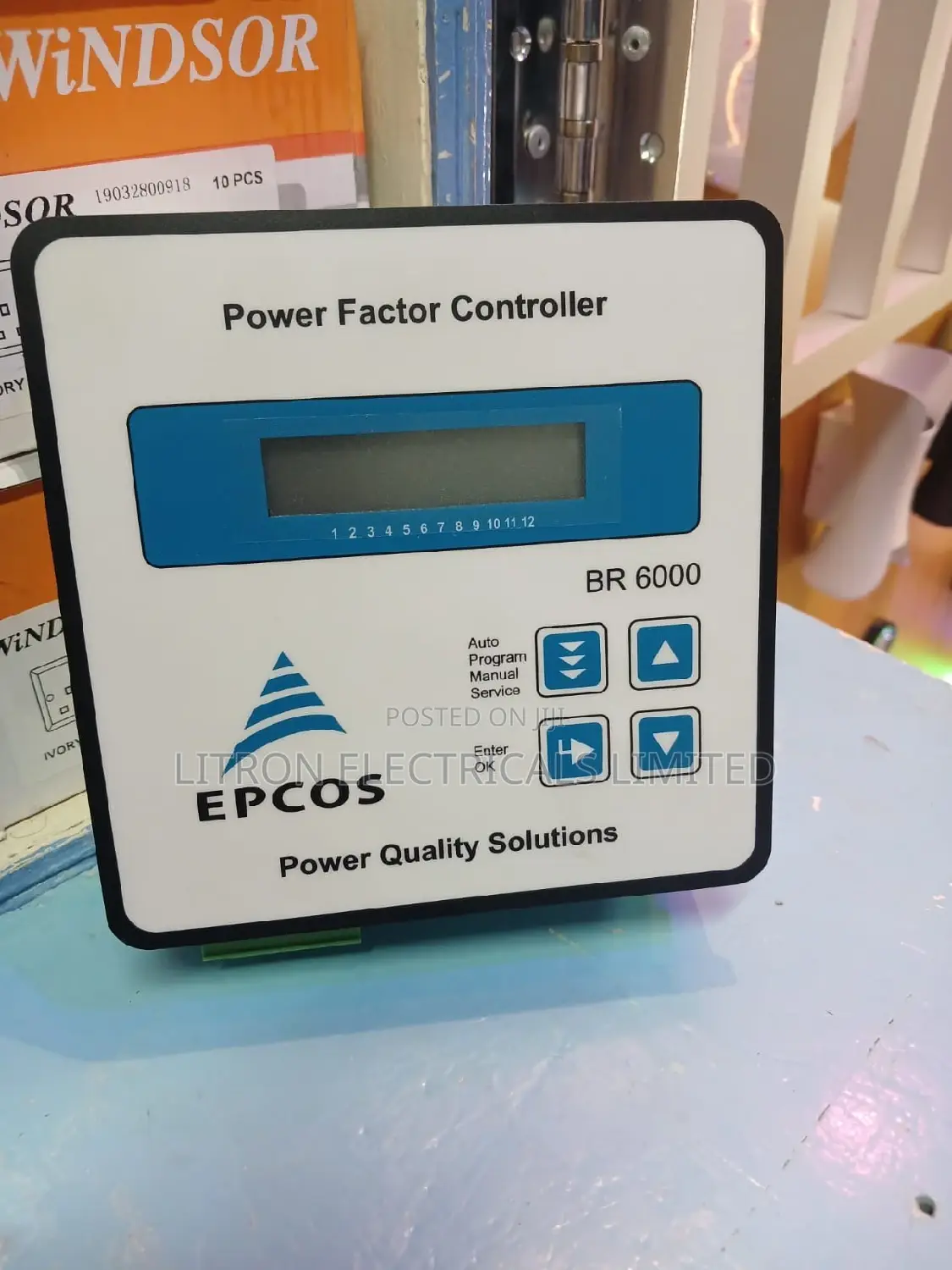 12 Step Power Factor Controller