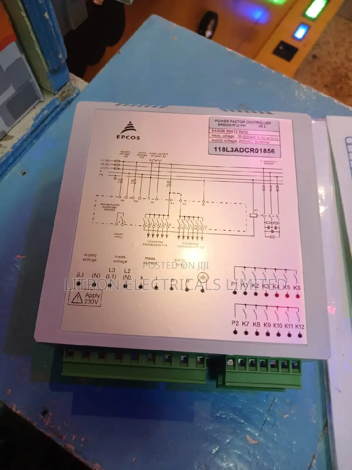 12 Step Power Factor Controller