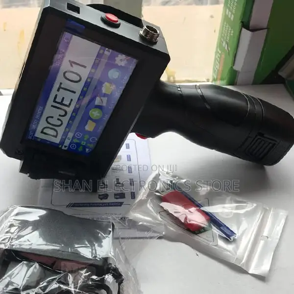 Handheld Inkjet Printer;;Large Capacity Battery With 3d