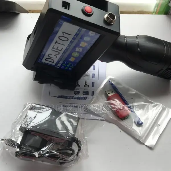 Handheld Portable Labeler for Date Logo Barcode Inkjet Print