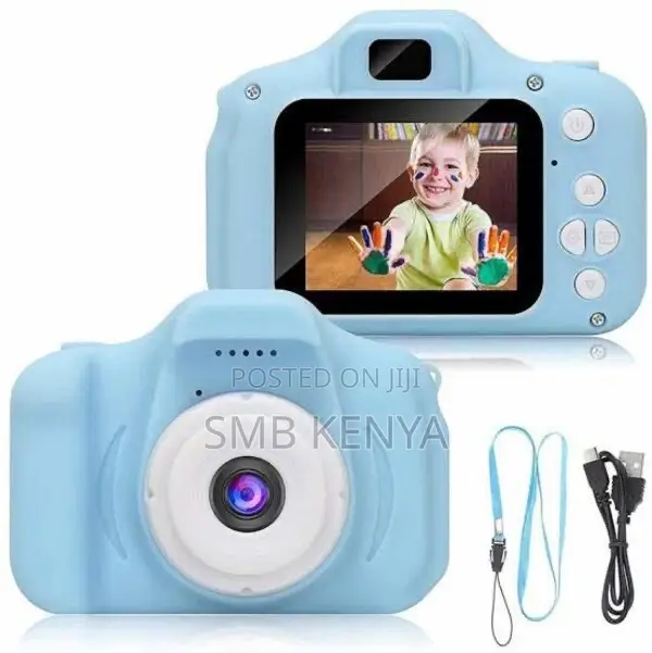 Kids Digital Camera (Rechargeable, Memory Card)