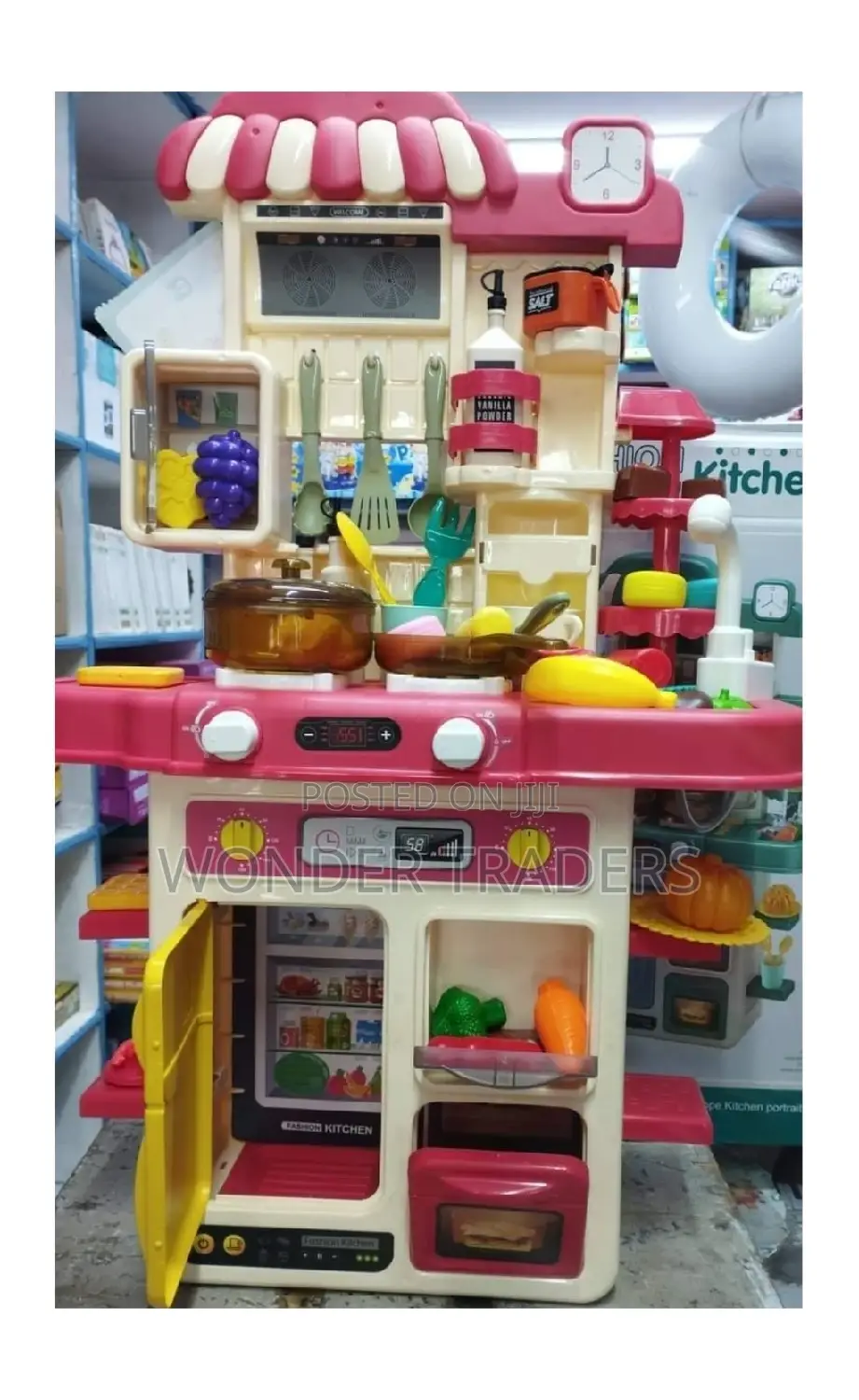 Pretend Play Kitchen Set –